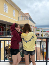 universal logo assortment random zip hoodie