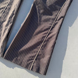 inner peace stripe slacks pants