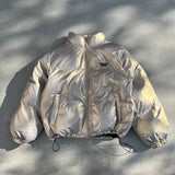 Shiny blouson