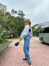 shoulder zip pullover