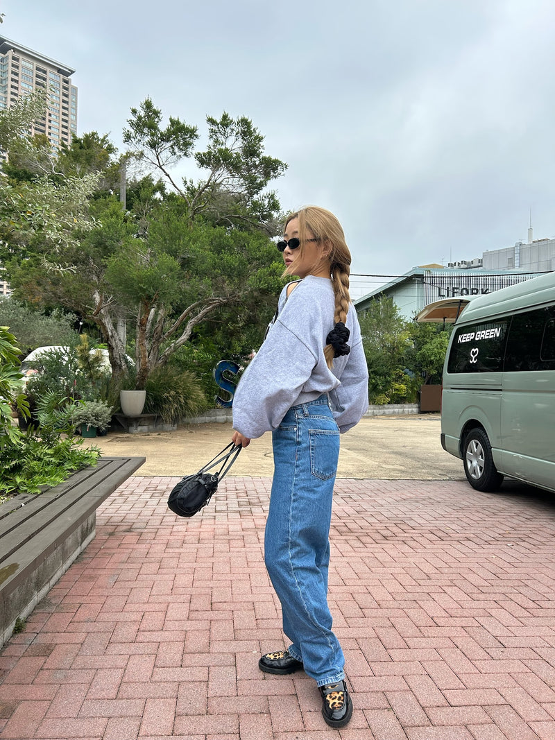 shoulder zip pullover