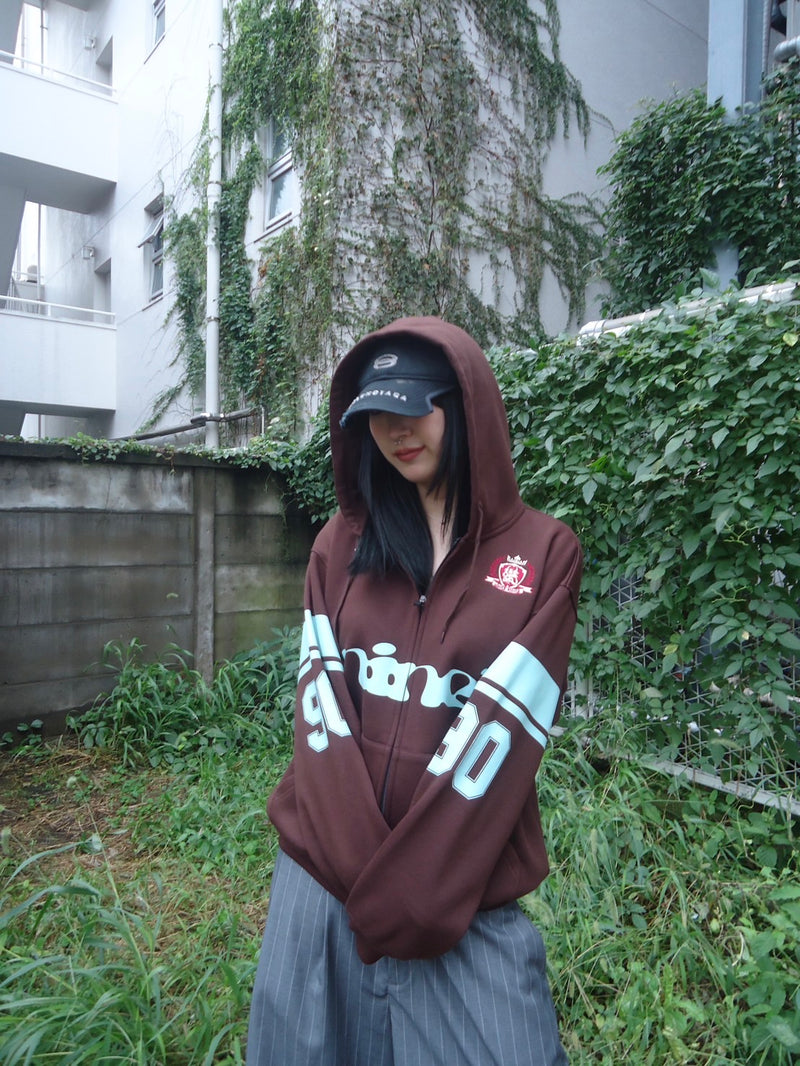 9090 × Kappa Emblem Zip Hoodie