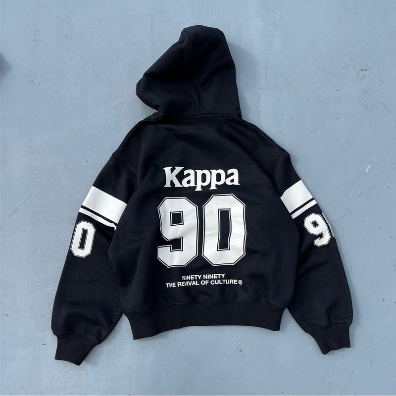 9090 × Kappa Emblem Zip Hoodie