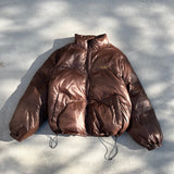 Shiny blouson