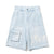 BU denim short pants