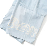 BU denim short pants