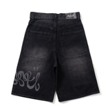 BU denim short pants