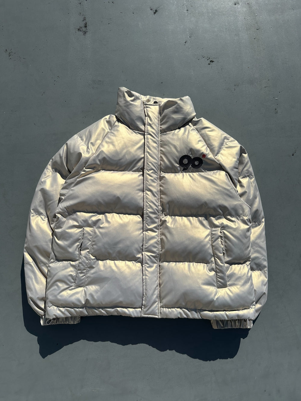90 Logo Rich Puffer Jacket – YZ