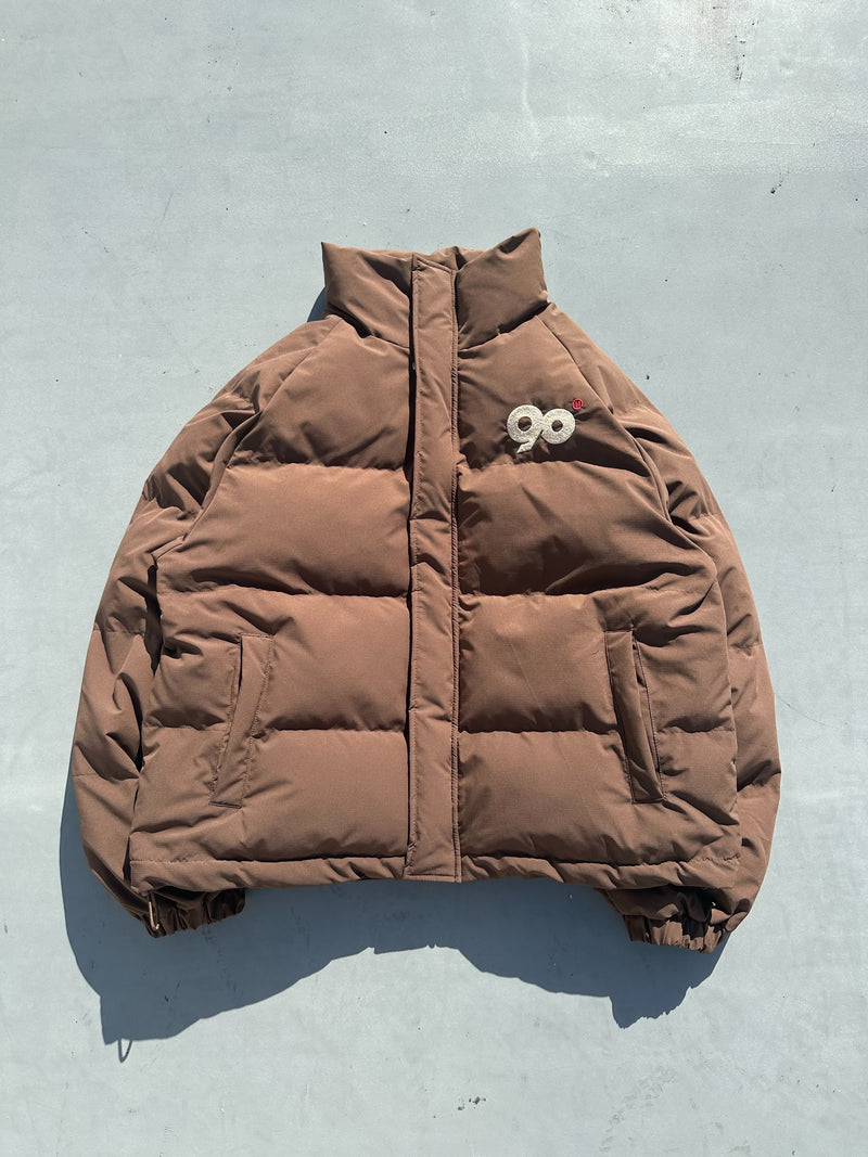 90 로고가 풍부한 복도 재킷