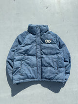 90 로고가 풍부한 복도 재킷