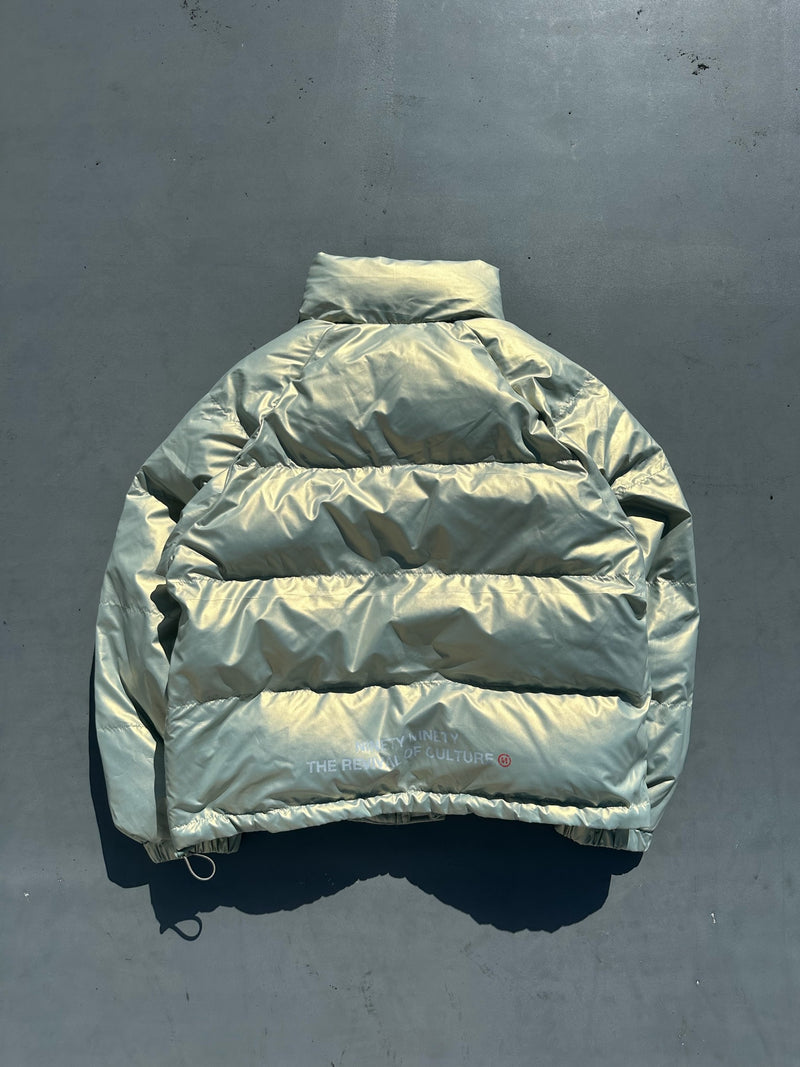 90 로고가 풍부한 복도 재킷