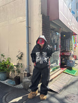 Bone Rigid Denim Zip Hoodie 