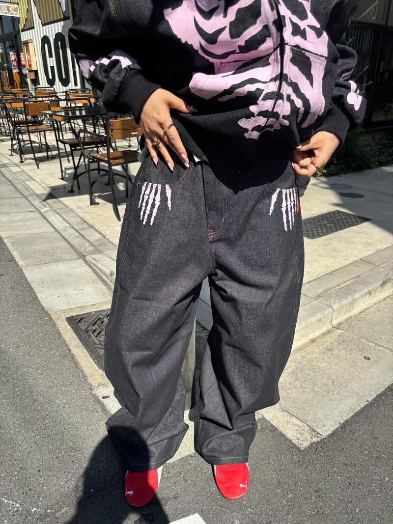 Bone Hand Rigid Denim Pants
