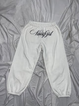 Cross Logo glitter Sweat Pants