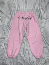 Cross Logo glitter Sweat Pants