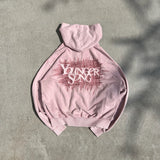 universal logo Premium crush EMB zip 连帽衫 