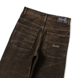 Bu Wrinkle Crack Baggy Denim