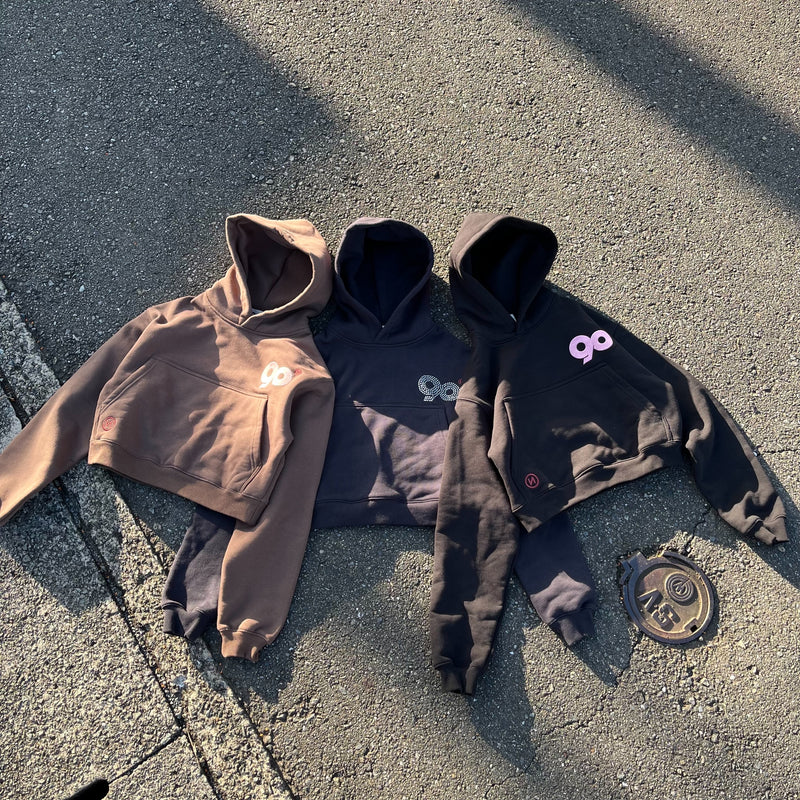 90 Logo Original Hoodie (9090 Girl) (Scheduled to be shipped: early November 2024)