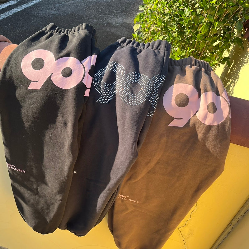 90 Logo Original Sweat Pants (9090 Girl) (Scheduled to be shipped: early 2024)