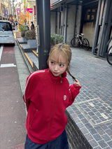 N Logo Cotton Track Jacket 