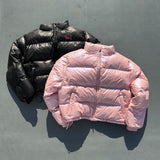 Glitter Short Puffer Jacket【9090 girl】