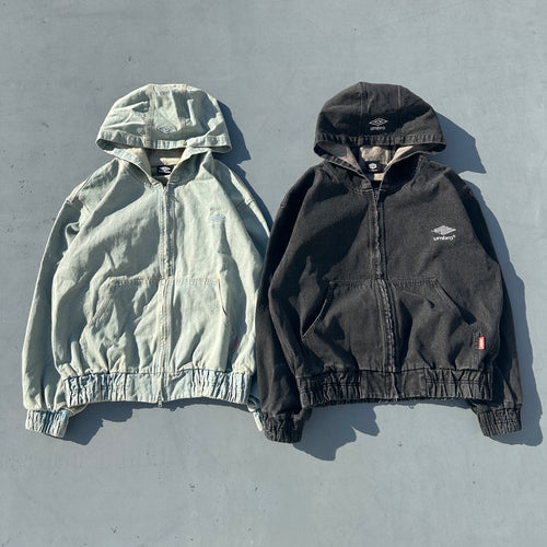 9090 × umbro Denim Zip Hoodie