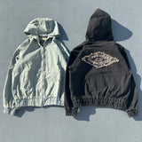 9090 × umbro Denim Zip Hoodie