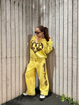 VINTAGE HEART LOGO SWEAT PANTS