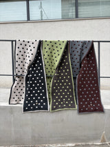 polka dot reversible muffler