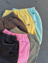 VINTAGE HEART LOGO SWEAT PANTS