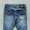 Tiara Logo Vintage Flare Denim Pants [9090 Girl]