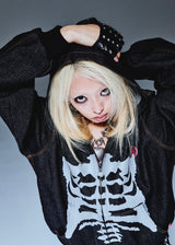 Bone Rigid Denim Zip Hoodie 