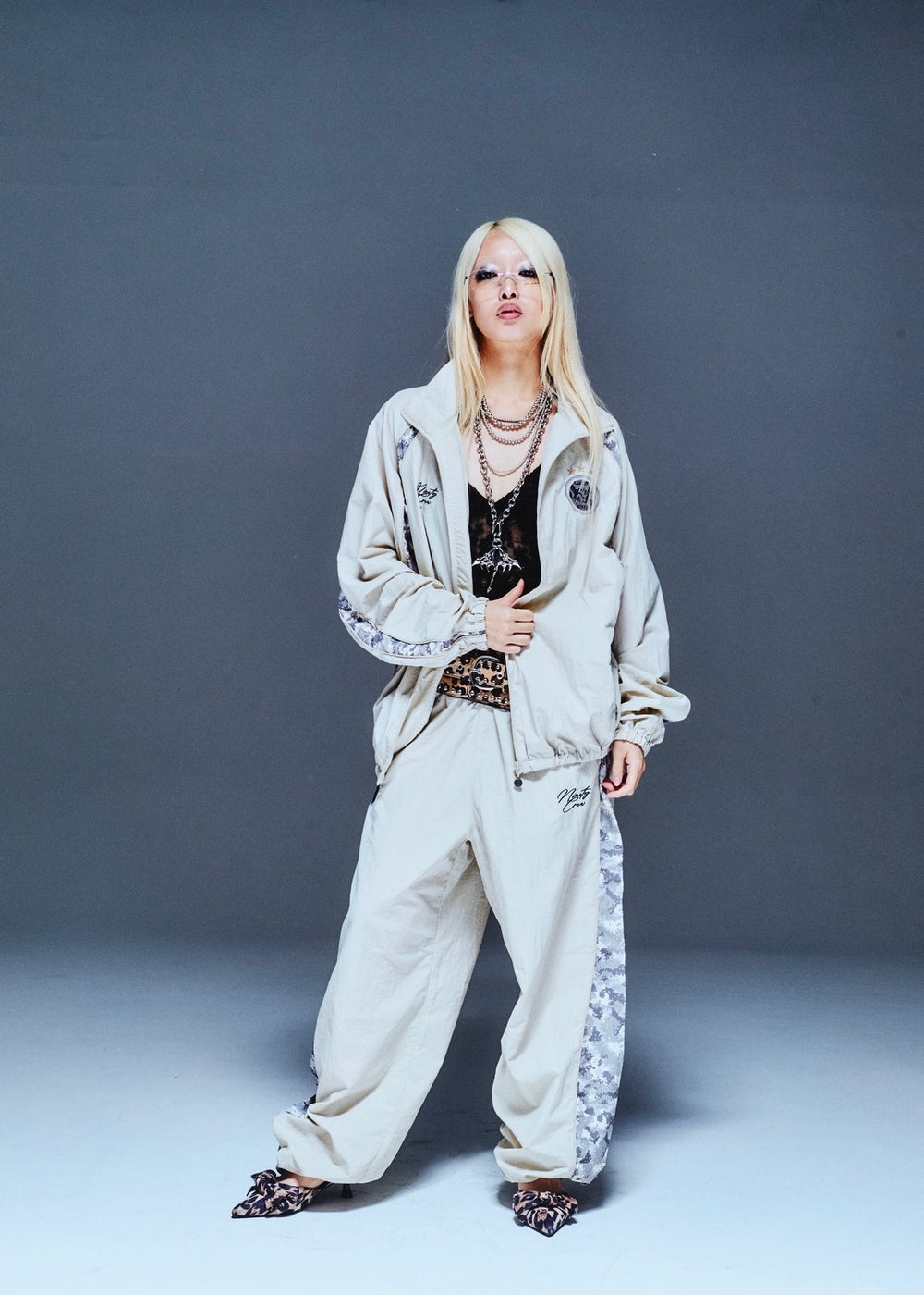 ジャケット・アウター Animal Nylon Track Jacket Animal Nylon Track Jacket – YZ