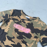 Ameba Logo Camo Cropped Tee