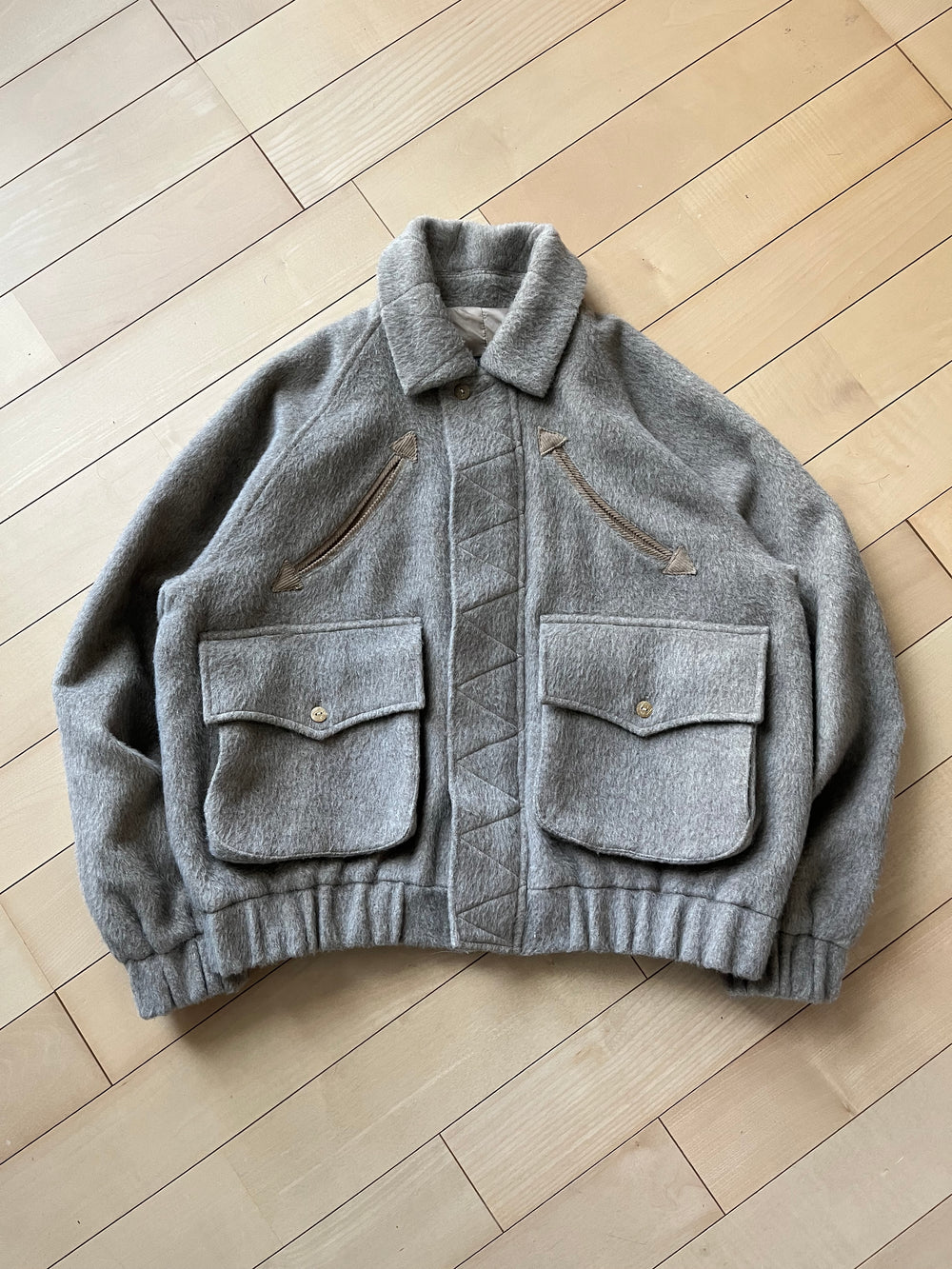 Shaggy western short length jacket – YZ