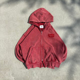 universal logo Premium crush EMB zip 连帽衫 