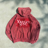 universal logo Premium crush EMB zip 连帽衫 