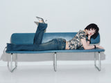 Tribal Logo Low-Rise Denim Pants 