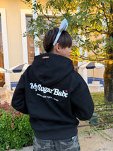 heart patch logo hoodie