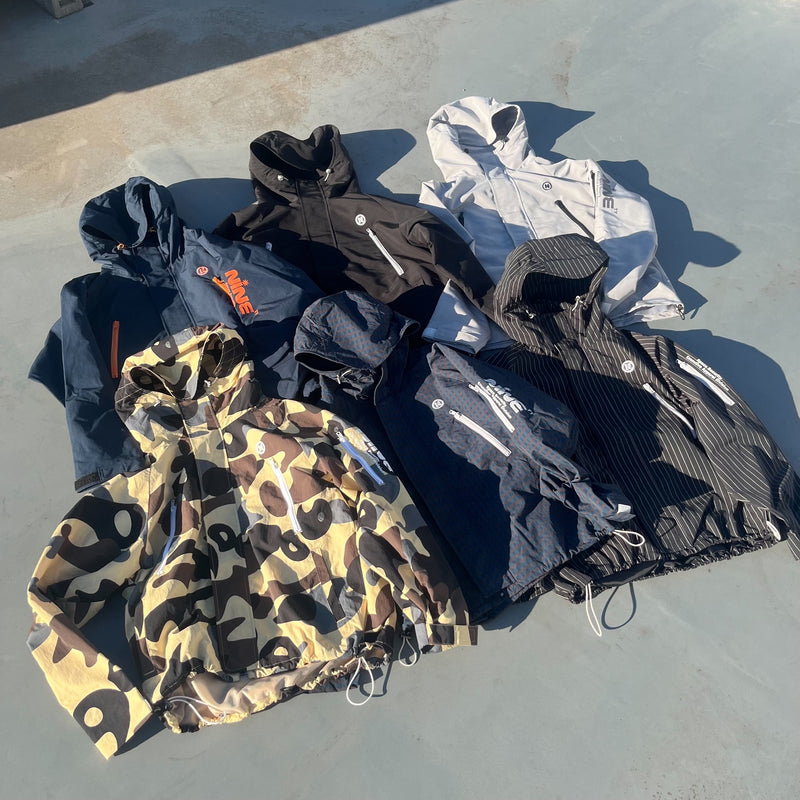 N logo Tech Mountain Parka