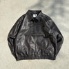 Vintage like eco leather blouson