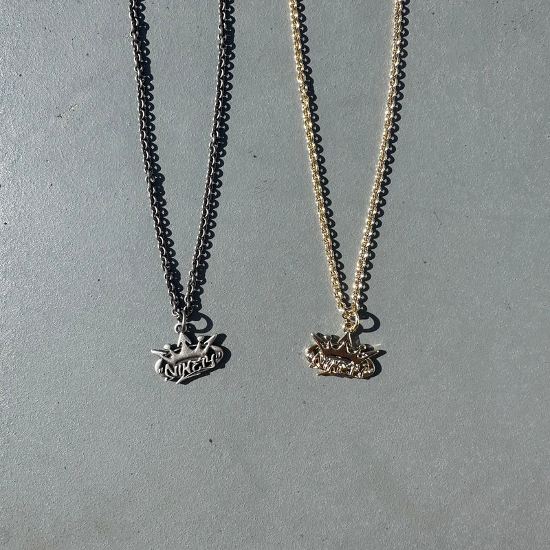 King Logo Vintage Necklace – YZ King Logo Vintage Necklace – YZ