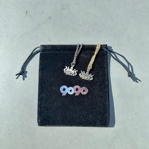 King Logo Vintage Necklace