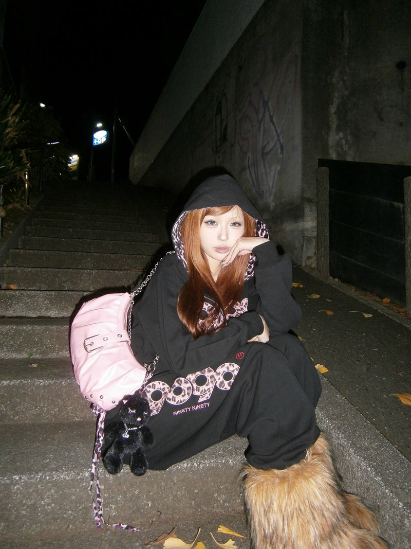 トップス 9090 girl OG Logo Zip Hoodie black 9090 OG Logo Zip Hoodie – YZ