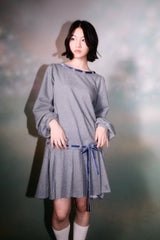 Ribbon Pleated One-Piece