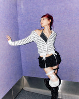 All Lettered Zip Hoodie