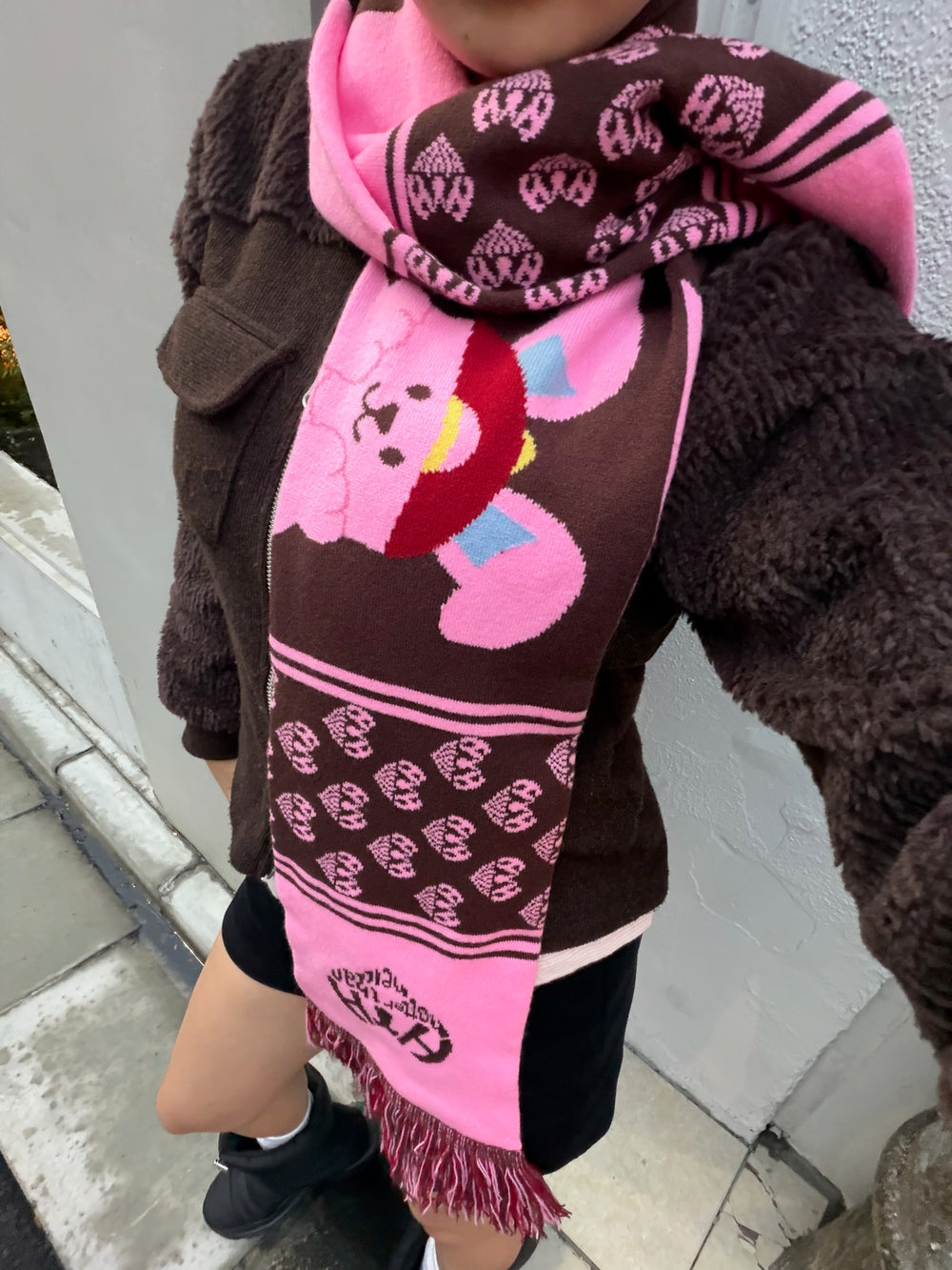 wiggle wiggle × HTH assortment design muffler – YZ