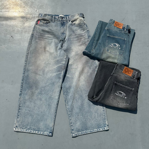 My Grandpa's Buggy Denim Pants – YZ My Grandpa's Buggy Denim Pants – YZ