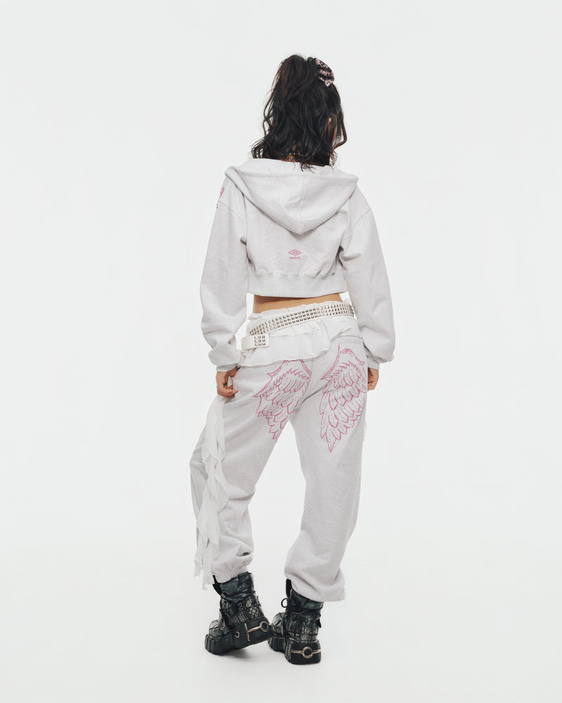9090girl × umbro Feather Logo Glitter Sweat Pants