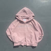 SC logo thermal zip hoodie